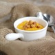 Carrot & Coriander Soup with Crispy Chickpeas | Faux Fall